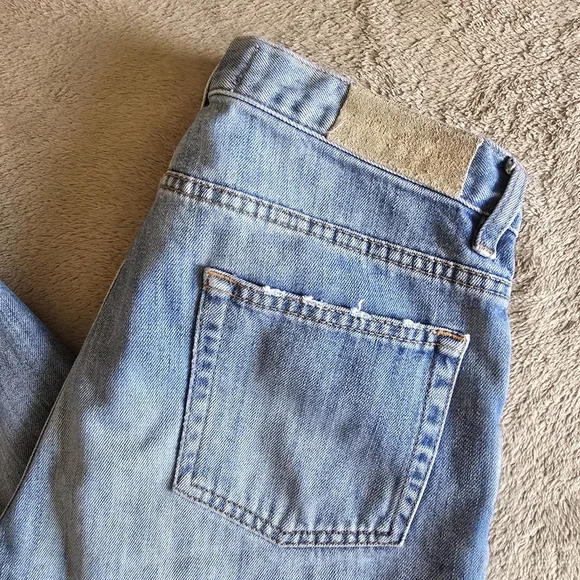 Iro Cropped Straight Leg Mid Rise Jeans Size 26 - Picture 2 of 11